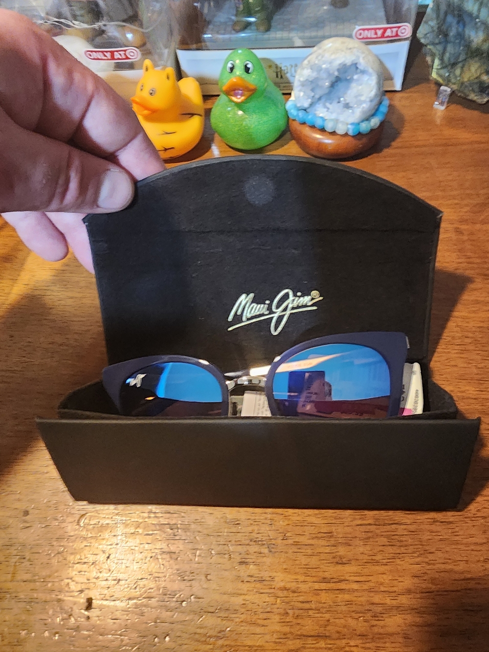 New Maui Jim Blue Mirrored Sunglasses - Picture 8 of 8
